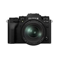 FUJIFILM 富士 X-T4 APS-C画幅 微单相机 黑色 XF 16-80mm F4 R OIS WR 变焦镜头 单头套机