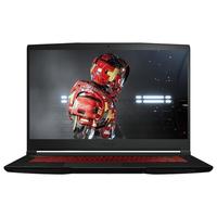 MSI 微星 侠客 GF63 15.6英寸 游戏本 黑色(酷睿i5-10200H、GTX 1650Ti Max-Q 4G、8GB、512GB SSD、1080P、IPS、144Hz)