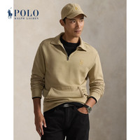 Polo Ralph Lauren 拉夫劳伦 男装 26早春新年系列棉有领运动衫RL100600 250-复古卡其色 XL