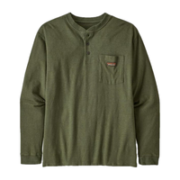 Patagonia/巴塔哥尼亚 舒适 男士T恤 S 码(60-70kg)适合胸围89-94cm Industrial Green (INDG)