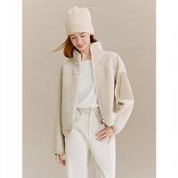 XII BASKET 十二篮冬款美式立领羊羔毛柔软百搭休闲上衣