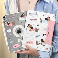 ZOYU 卡通iPadpro11寸磁吸壳Air6旋转8拆分5全包4保护套mini7防摔十代9