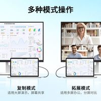  JH/晶华 4K60hz Type-C转DP高清连接线