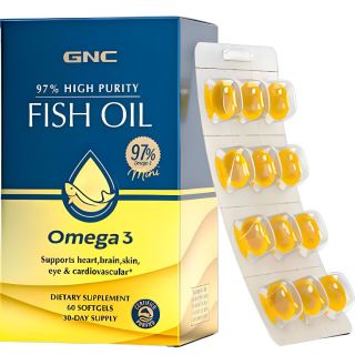 健安喜 97%纯度EPA Omega-3鱼油 60粒/盒