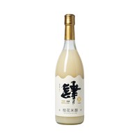 淘金币可用：夜肆 桂花米酿蜜桃米酒 750ml