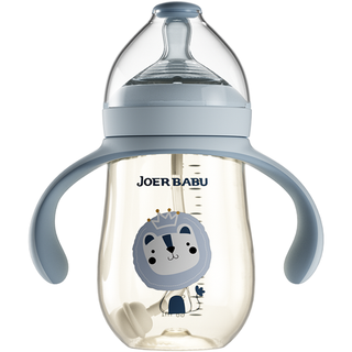 JORE BABU 小袋鼠巴布 CF423 PPSU奶瓶 260ml 冰水蓝 6月+