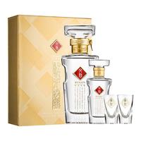 WENJUN 文君 金色 50%vol 浓香型白酒 500ml+100ml 礼盒装
