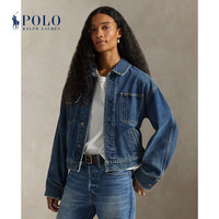 Polo Ralph Lauren 拉夫劳伦 女装26早春宽松版牛仔布工装棉夹克RL27607 400-水洗牛仔 2XL