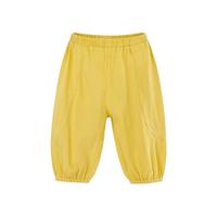 YeeHoO 英氏 YRKCJ11349A01 儿童居家长裤 芥黄色 80cm