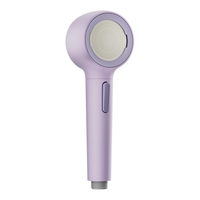  HOMK 增压 淋浴花洒+增压面板  丁香紫