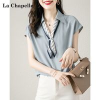  La Chapelle/拉夏贝尔 设计感 女士衬衫