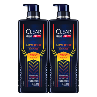  CLEAR/清扬 控油蓬松 男士洗发水  650g*2