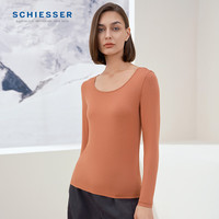 SCHIESSER/舒雅 3A抗菌除螨 女士圆领长袖保暖上装