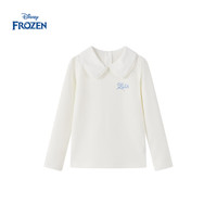 迪士尼 儿童甜美花边翻领舒适休闲卫衣