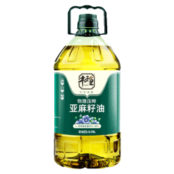 木子里 冷榨一级 亚麻籽油