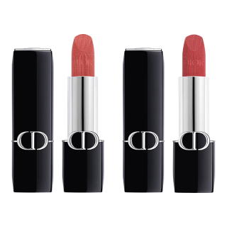 Dior 烈艳蓝金口红双支礼盒装丝绒(720+772)唇膏 女神节生日礼物