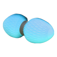  PROIRON 瑜伽滚背 筋膜球 鸟巢纹款花生球 蓝色