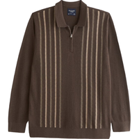  Abercrombie & Fitch 半拉链设计 男士针织毛衣