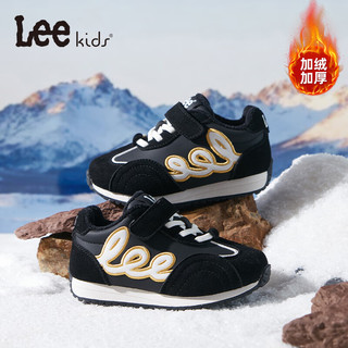  LEE KIDS 防滑 儿童运动鞋  黑色 30码 30 【内长19.8cm适合脚长18.8-19.3cm】