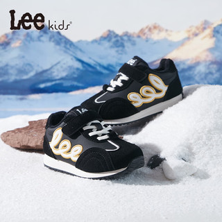  LEE KIDS 防滑 儿童运动鞋  黑色 30码 30 【内长19.8cm适合脚长18.8-19.3cm】