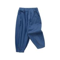 balabala 巴拉巴拉 玩趣裤系列 208122108116-00488 男童长裤 蓝色调 130cm