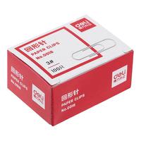  deli/得力 镀镍加厚 回形针