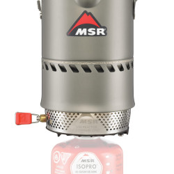 MSR 一体式防风炉具系统 1.0L铝制炉头锅具套装 户外露营 异丁烷燃料