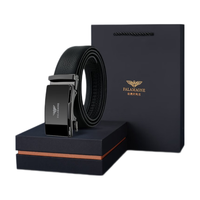  FALAMAONE 真皮加长自动扣 男士皮带