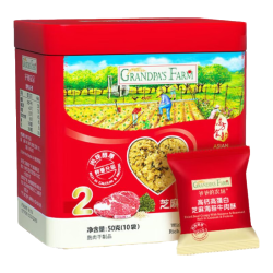 爷爷的农场 芝麻海苔高蛋白牛肉酥 50g