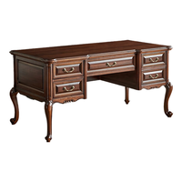  栖美墅 奢华复古 实木书桌