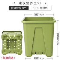  旭植 透气控根 塑料花盆 不要托盘