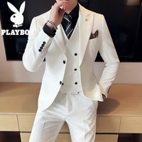PLAYBOY/花花公子 修身帅气 男士西装套装