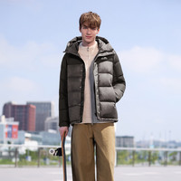 TANBOER/坦博尔 保暖 男士羽绒服 山林迷踪咖 L L (175)