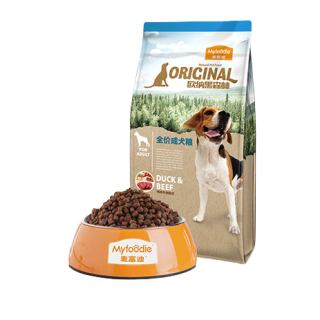 麦富迪 欧纳黑森林系列 鸭肉牛肉全犬成犬狗粮8kg