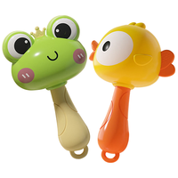  科学怪兽 可啃咬 婴儿沙锤玩具