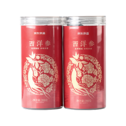 京东京造 长白山西洋参400g家庭装