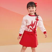 巴拉巴拉 儿童汉服套装新年装