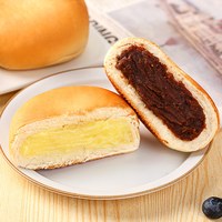  贝霆 营养早餐 红豆沙面包