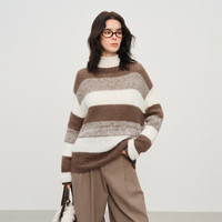  FANSILANEN/范思蓝恩 马海毛 女士针织衫 XS