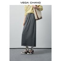 VEGA CHANG 慵懒垂坠 女士半身裙