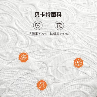 源氏木语 天然椰棕0胶水 软硬适中 150*200cm 床垫