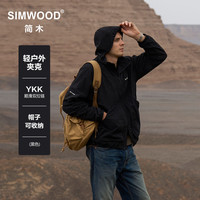Simwood 2026春秋轻户外微皱薄款夹克外套男SO130085
