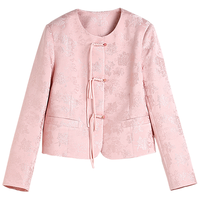  杭依阁 提花刺绣 女士上衣