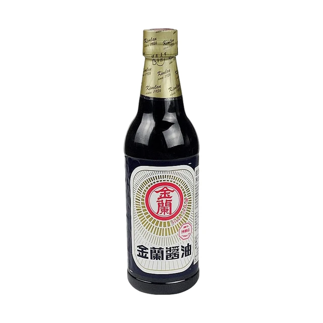  KIMLAN/金兰 台湾原产 纯酿造酱油  590ml/瓶 瓶装 590ml