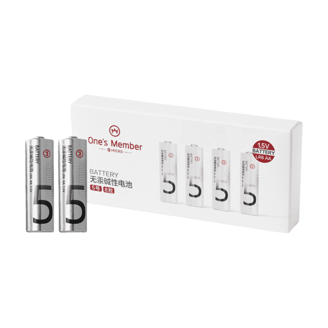 有券的上：1号会员店 5号无汞碱性电池 8粒装