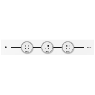  NVC/雷士电工 可移动 轨道式插座+感应灯  一开三孔 感应灯款-50cm+3个五孔-白色