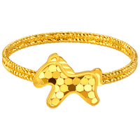  LUKFOOK JEWELLERY/六福珠宝 手工织 黄金戒指
