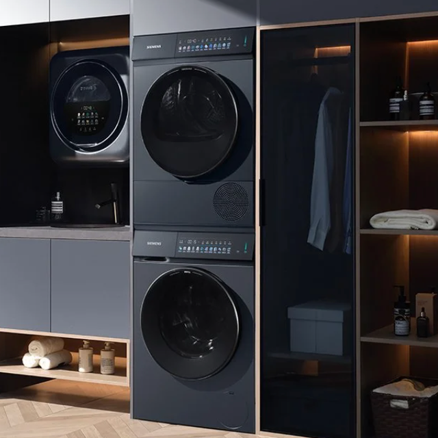 西门子 iQ300 小幸熨系列 10+10kg官方家用滚筒蒸汽除皱智投洗烘套装