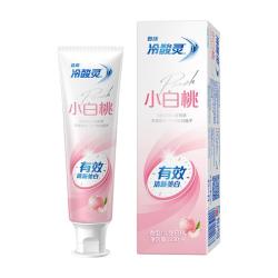 冷酸灵 去渍亮白牙膏 沁甜白桃味 180g 小白桃180g