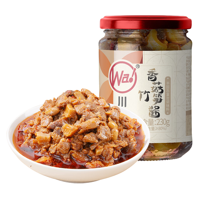 川娃子 香菇竹笋酱 230g